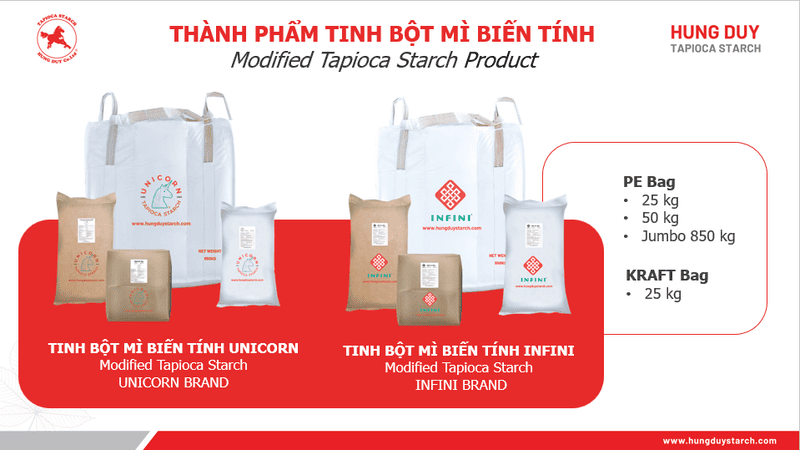 bột biến tính làm giò chả