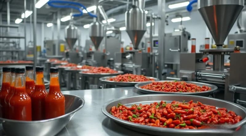 tinh bột biến tính trong tương ớt