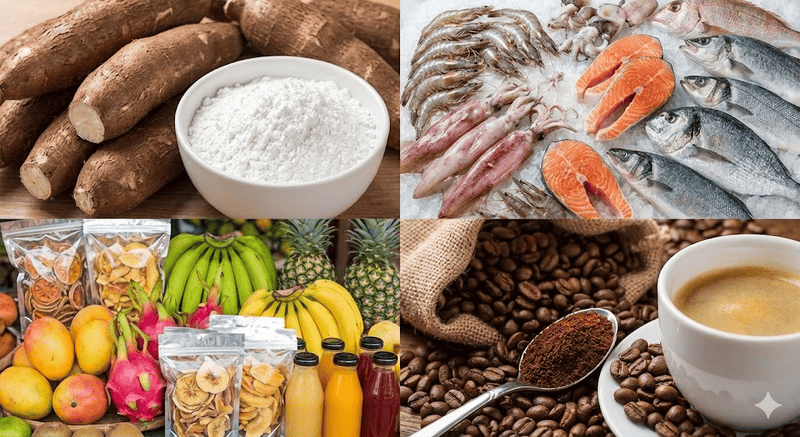 xuất khẩu nông sản sang hàn quốc