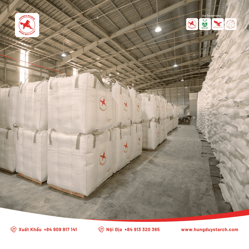  xuất khẩu tinh bột sắn sang Trung Quốc 