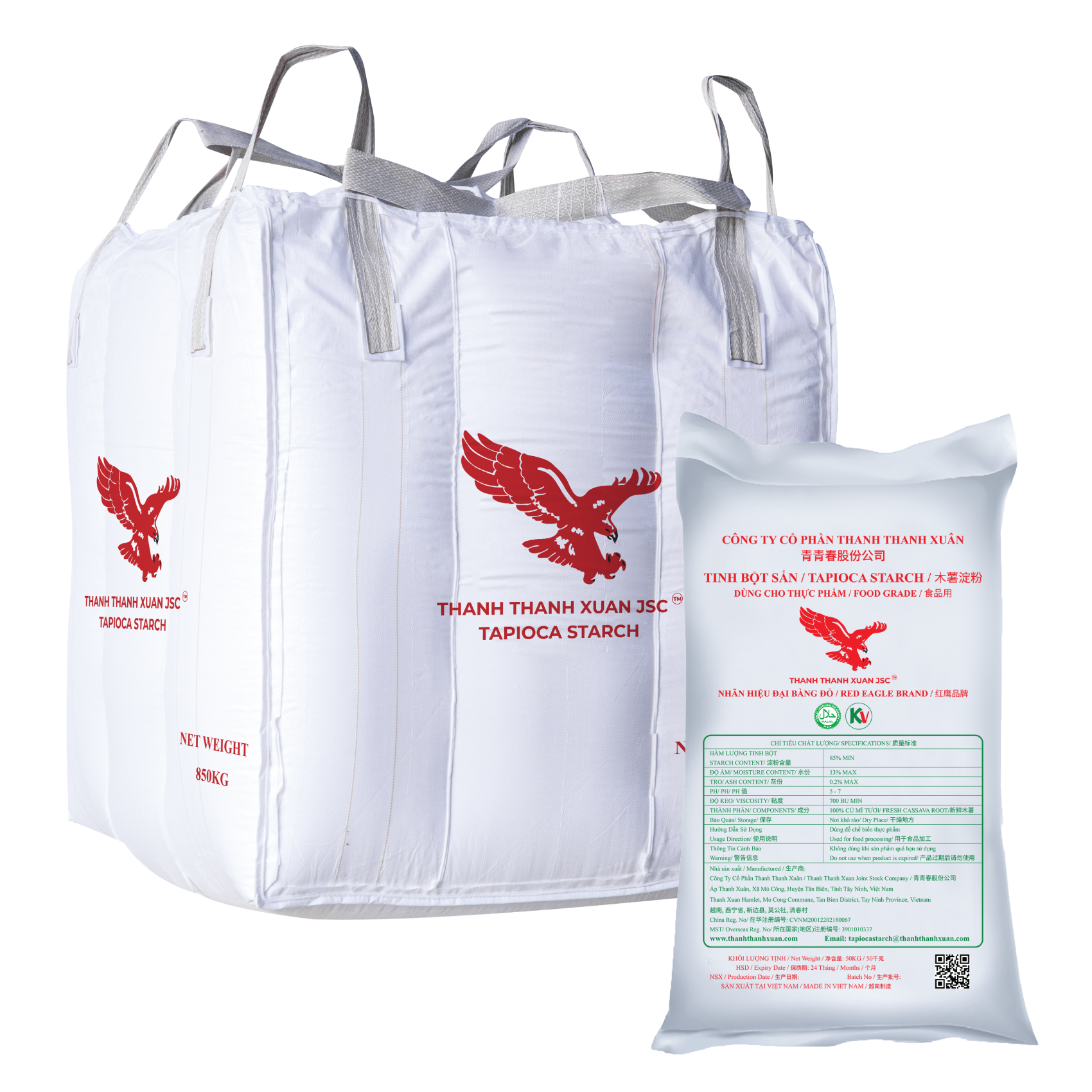 Tinh bột mì Đại Bàng Đỏ